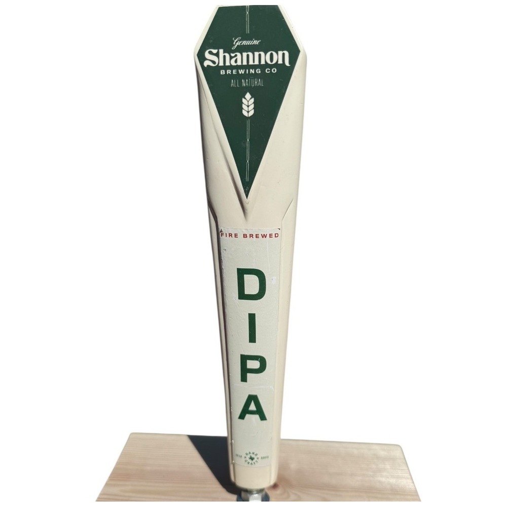 Shannon Brewing Co Tap Handle IPA DIPA Texas Craft Beer Breweriana Bar Pull
